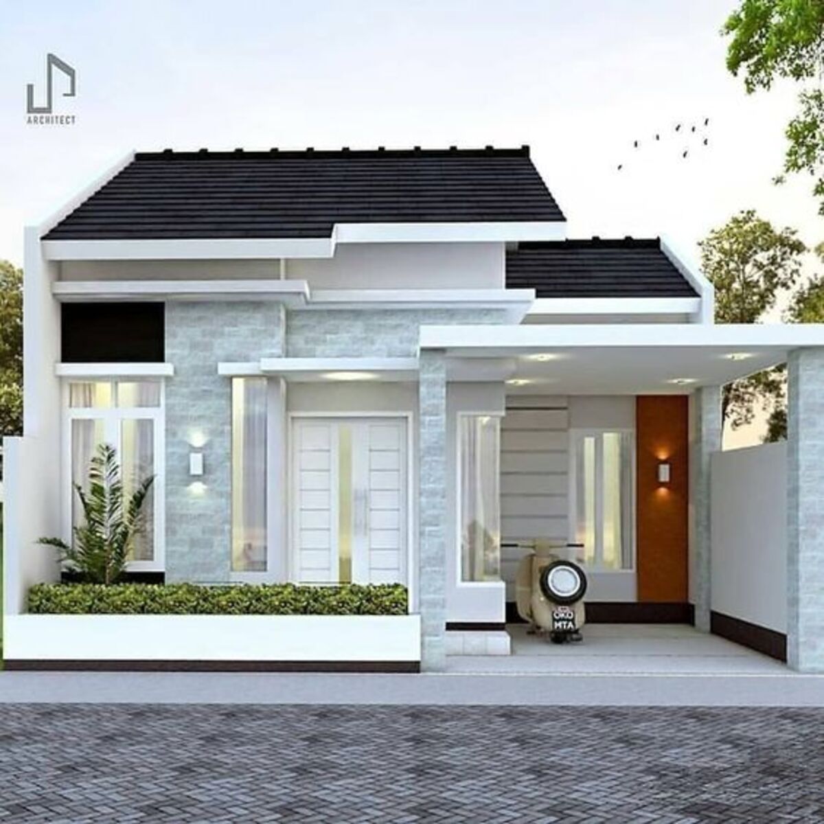Desain Rumah Minimalis Modern Lantai Mewah Dan Modern Rakcer Id