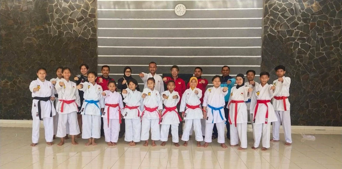 INKAI Kuningan Turunkan 17 Atlet Di Kejuaran Karate Inkai Antar Dojo Se-Jawa Barat