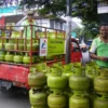 HARGA BARU. Mulai tanggal 1 Maret 2022, pemerintah memberlakukan harga eceran tertinggi (HET) gas bersubsidi 3 kilogram se wilayah III Cirebon.