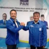 POLITIK. Ketua MPP DPD Pan Majalengka, Tete Sukarsa mendukung wacana penambahan dapil di Kabupaten Majalengka untuk Pemilu 2024 mendatang.