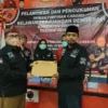 DILANTIK. Kepengurusan REPDEM Kabupaten Cirebon dikukuhkan dan dituntut membantu perolehan suara PDIP pada pemilu mendatang.