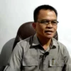 TANGGAPI INSIDEN. Ketua DPC Gerindra Kuningan, Dede Ismail menanggapi raibnya anggota fraksi Gerindra di daftar pimpinan AKD.