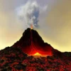 Ilustrasi Gunung Api. 3 Gunung Api Indonesia yang Masih Aktif, Salah Satunya Sudah Erupsi!