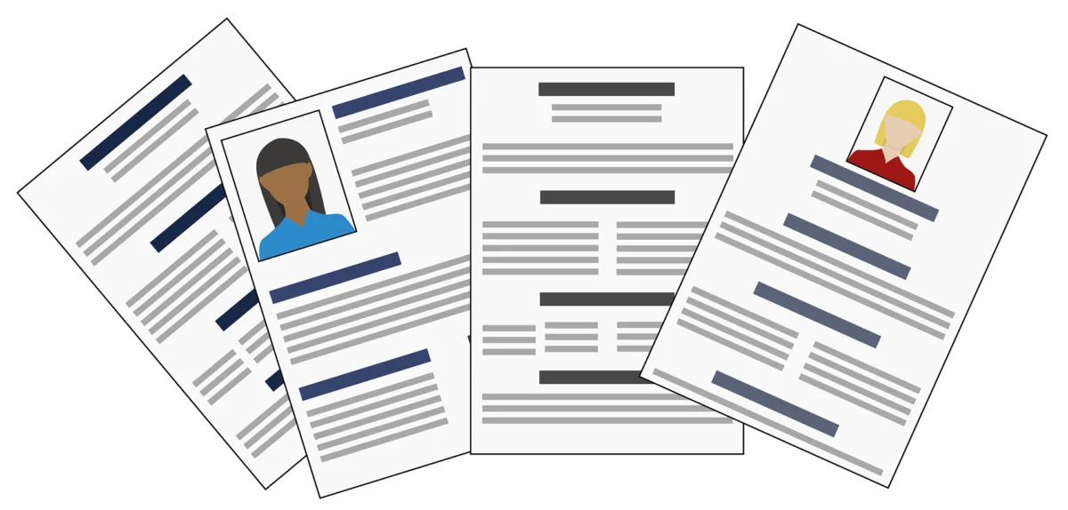 Ilustrasi dari CV untuk Daftar di Lowongan Kerja. Foto: pixabay.com