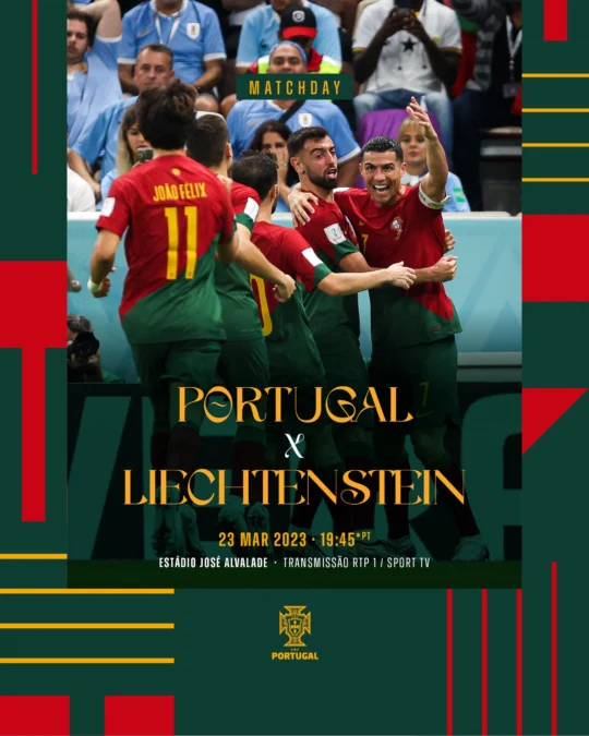 Live Streaming Kualifikasi Euro 2024, Portugal vs Liechtenstein. Foto : https://twitter.com/selecaoportugal