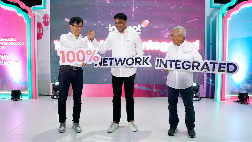 INTEGERASI JARINGAN. Indosat Ooredoo Hutchison telah mencapai 100 persen dalam mengintegrasikan jaringannya dengan teknologi Multi Operator Core Network (MOCN) yang dilakukan di lebih dari 46 ribu sites di seluruh Indonesia. FOTO : SUWANDI/RAKYAT CIREBON