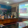 KERJA SAMA. Kamis (13/4/2023), IAIN Cirebon melakukan penandatanganan MoU secara virtual dengan Al-Madinah International University (MEDIU), Malaysia. Kedua pimpinan perguruan tinggi tersebut bersepakat kerja sama. FOTO : SUWANDI/RAKYAT CIREBON