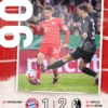 Skor Akhir dari Hasil Pertandingan DFB Bayern Munchen vs Freiburg. Foto: https://twitter.com/FCBayern