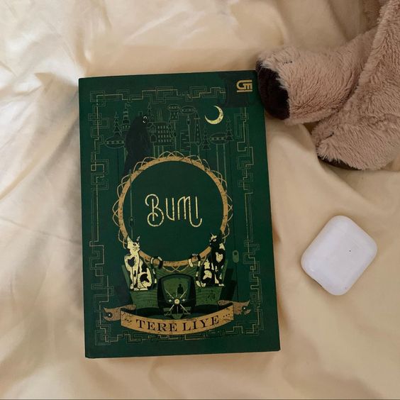 Cover Novel Bumi Karya Tere Liye. Foto: pinterest