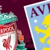Pertandingan Liverpool vs Aston Villa. Foto: pinterest