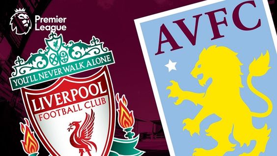 Pertandingan Liverpool vs Aston Villa. Foto: pinterest