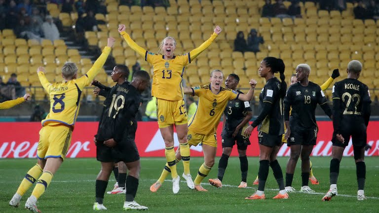 swedia vs afrika selatan di piala dunia wanita 2023
