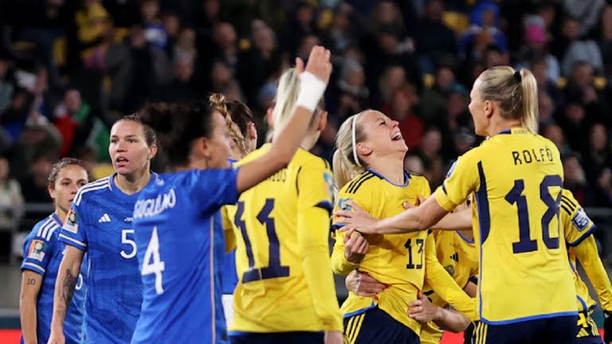 Swedia vs Italia di Piala Dunia Wanita 2023