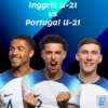 Inggris U-21 vs Portugal U-21