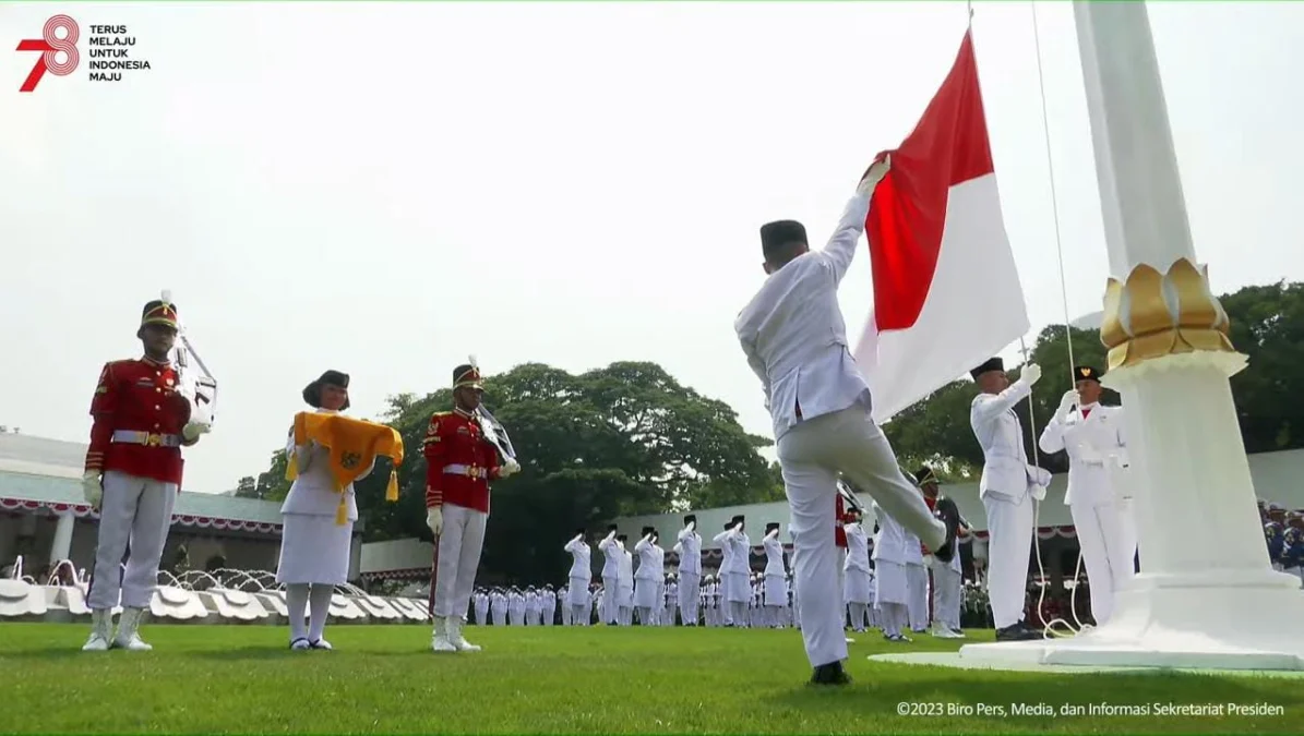Upacara Hari Kemerdekaan Republik Indonesia ke 78