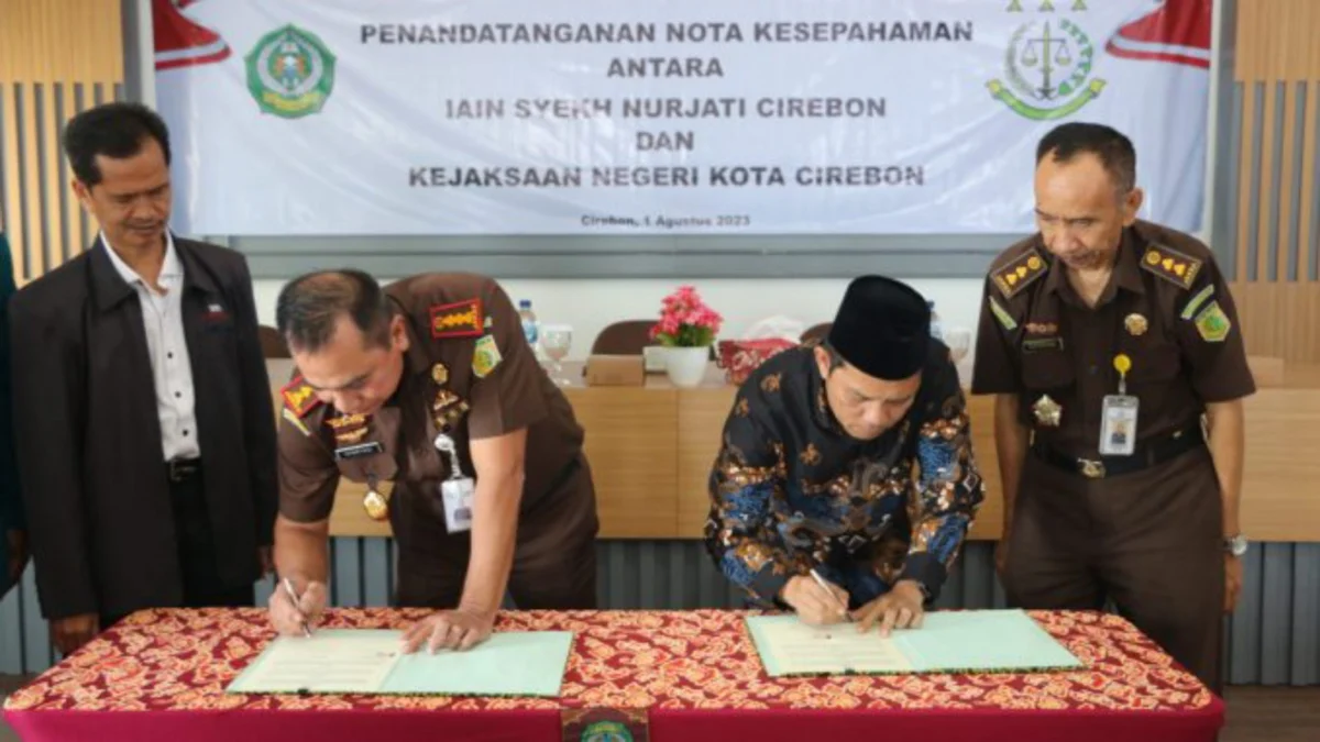 IAIN Cirebon dan Kejari Kota Cirebon kerja sama pendampingan hukum di bidang hukum perdata dan tata usaha negara.