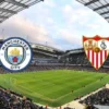 Manchester City vs Sevilla di Piala Super Eropa 2023