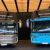 2 Unit Bus Baru PO Raja Trans Menjadi Bus Pertama di Sulawesi yang Terdapat Fasilitas Toilet