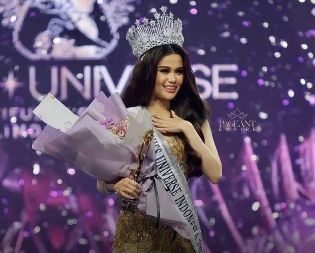 BANGGA !! Fabienne Nicole Sabet Gelar Miss Universe Indonesia 2023 dan