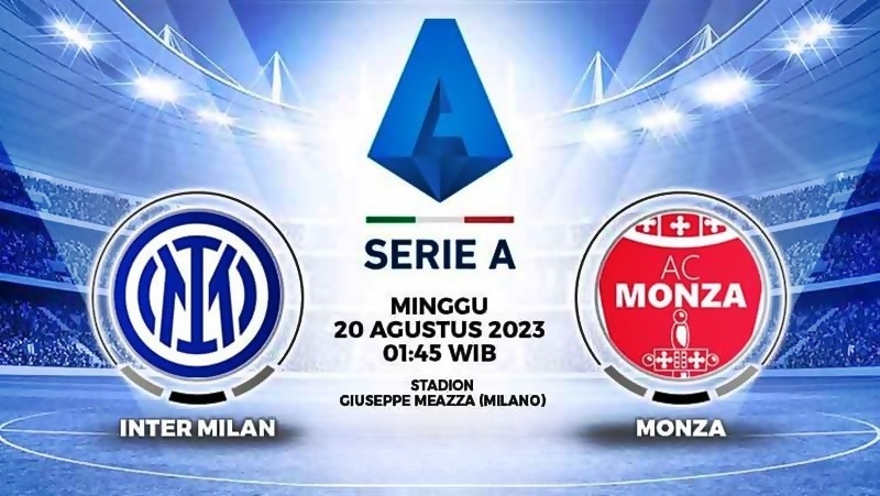 hasil Inter Milan vs Monza di Serie A 2023