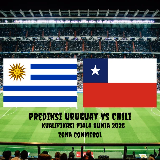 Uruguay vs Chili di Kualifikasi Piala Dunia 2026 Zona Conmebol.