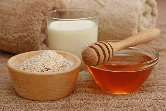 manfaat perawatan kulit dari madu dan oatmeal