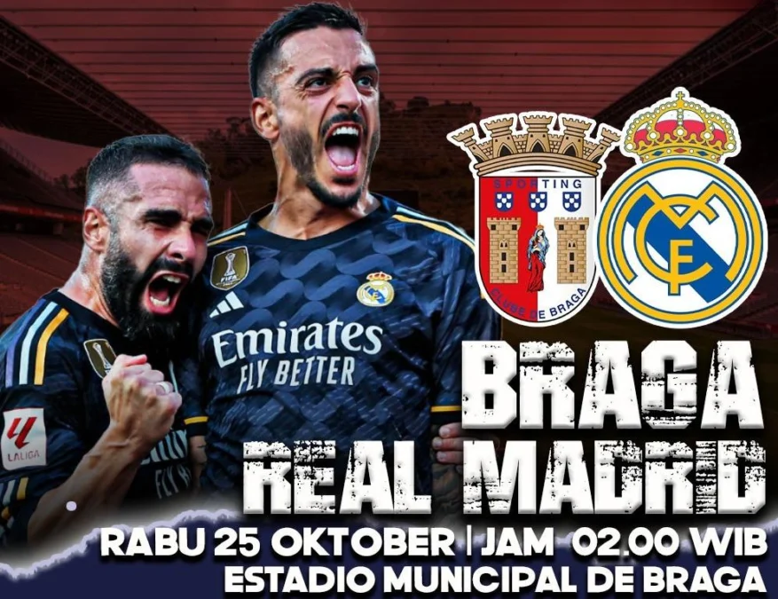 Braga vs Real Madrid