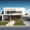 desain rumah minimalis modern mewah 1 lantai