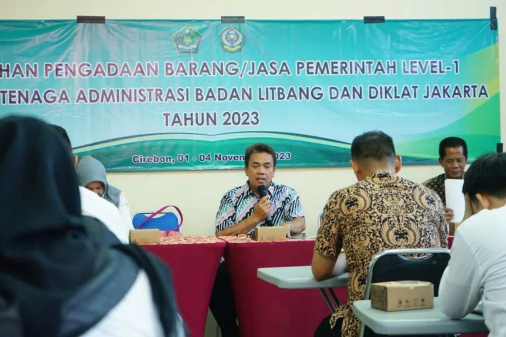 Puluhan Tenaga Kependidikan IAIN Cirebon Ikuti Pelatihan Teknis dan Ujian Kompetensi PBJP