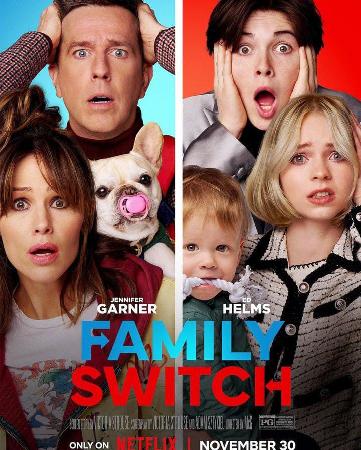 Intip Sinopsis Film Barat Komedi Family Switch : Jiwa yang Tertukar