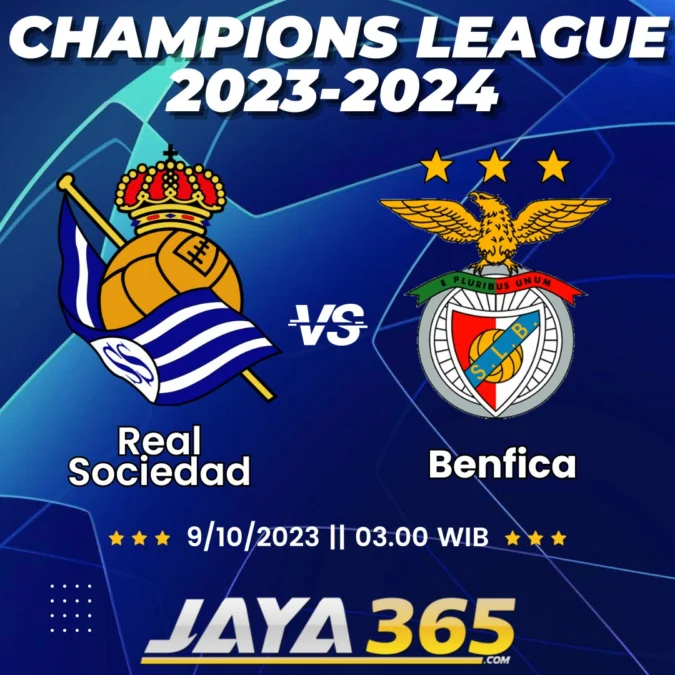Real Sociedad vs Benfica