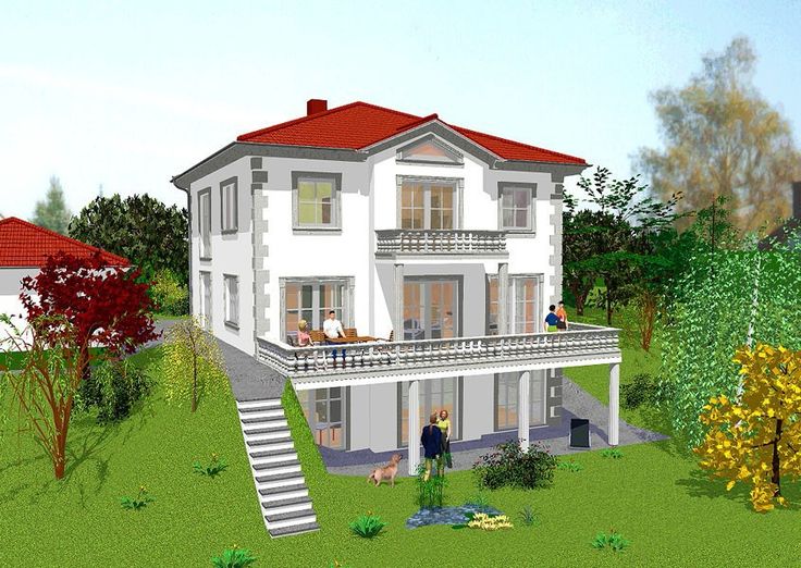 desain balkon rumah yang unik