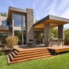 desain rumah minimalis batu alam