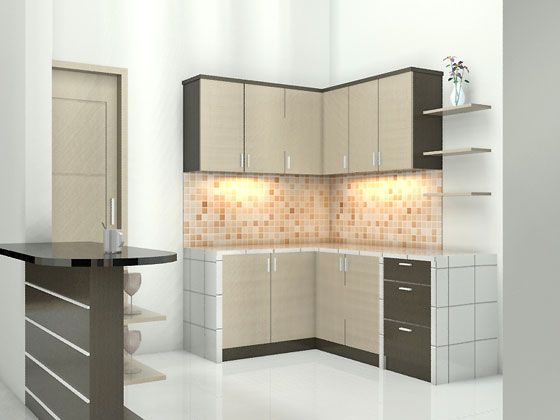 desain dapur minimalis ukuran 4x6