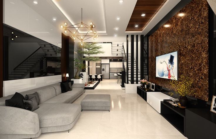 Desain ruang TV yang estetik