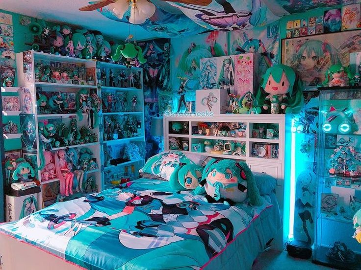 Desain kamar tidur tema anime