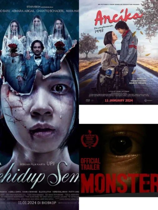 Daftar Film Bioskop Indonesia Tayang Januari 2024