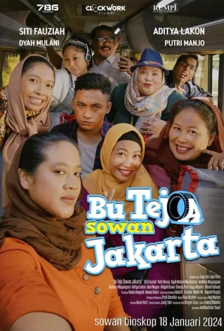 Sinopsis Serta Jadwal Tayang Bu Tejo Sowan Jakarta, Film Drama-Komedi