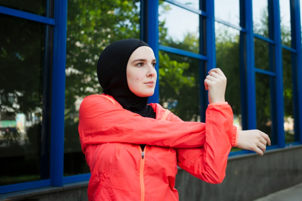 fashion sporty untuk muslimah