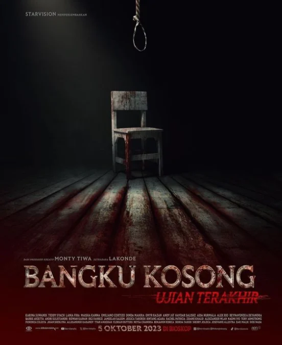 Jadwal Tayang Film Horor Bangku Kosong Ujian Terakhir di Netflix