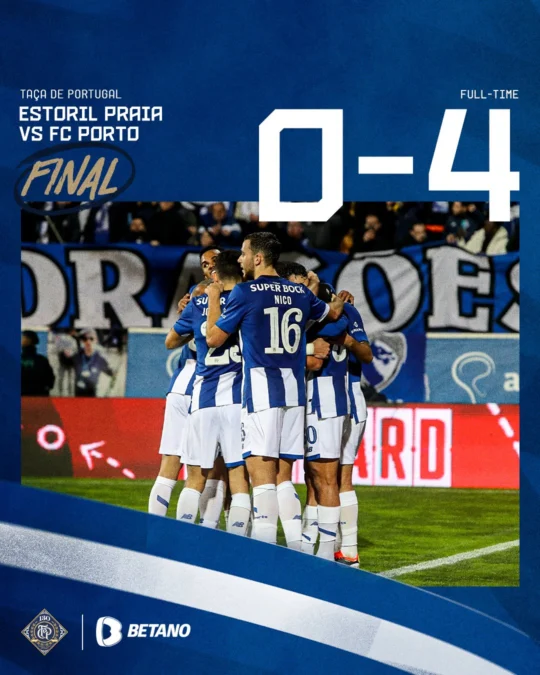 Hasil Estoril vs Porto