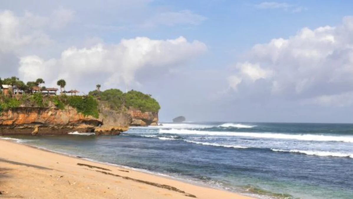 Pantai Watu Kodok Gunungkidul: Lokasi, Fasilitas Objek Wisata, dan Harga Tiket Masuk