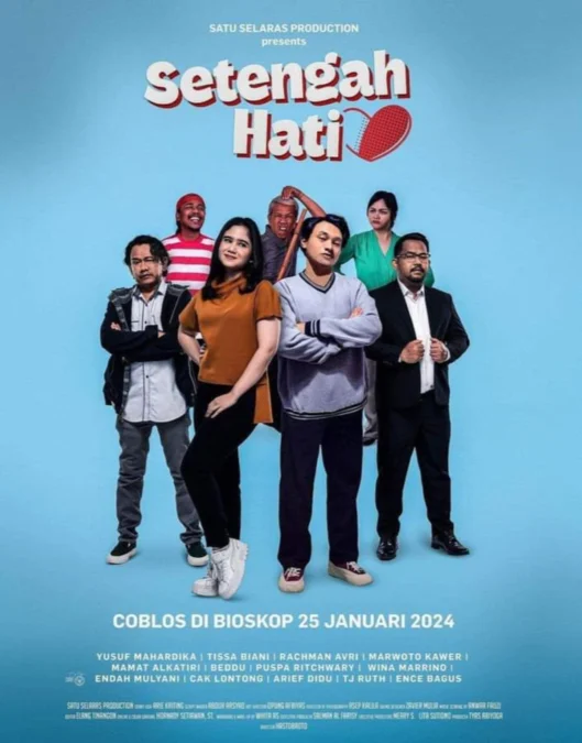 Sinopsis Film Setengah Hati, Tayang di Bioskop Pada 25 Januari 2024!