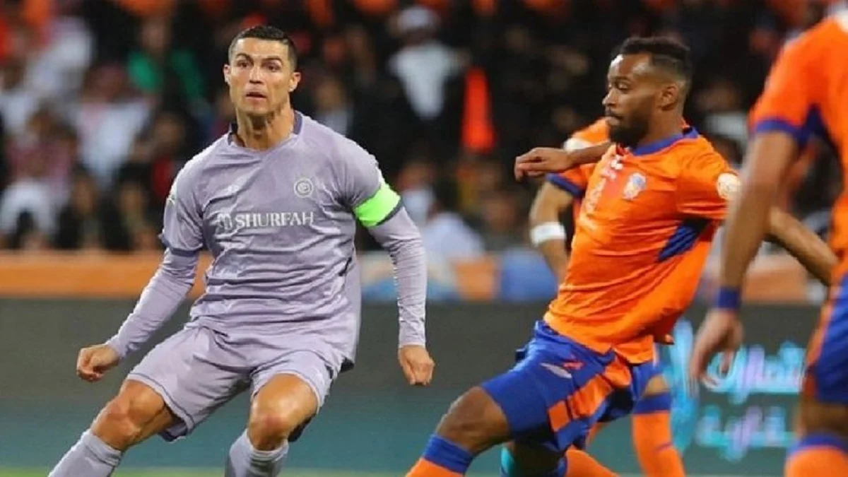 Ronaldo Menyelamatkan Al Nassr, Statistik Pertandingan melawan Al Feiha