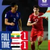 Meski Imbang Lawan Suriah, Myanmar sedang di Ujung Nestapa Grup B Kualifikasi Piala Dunia 2026 Zona Asia