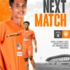 Persita vs Borneo FC di BRI Liga 1 2023/2024