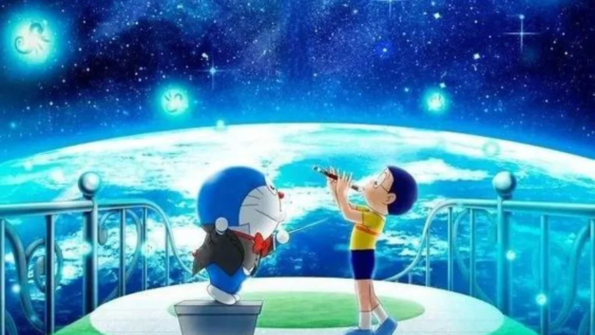 Petualangan Nobita Menjaga Alam! Sinopsis Nobita\'s Earth Symphony