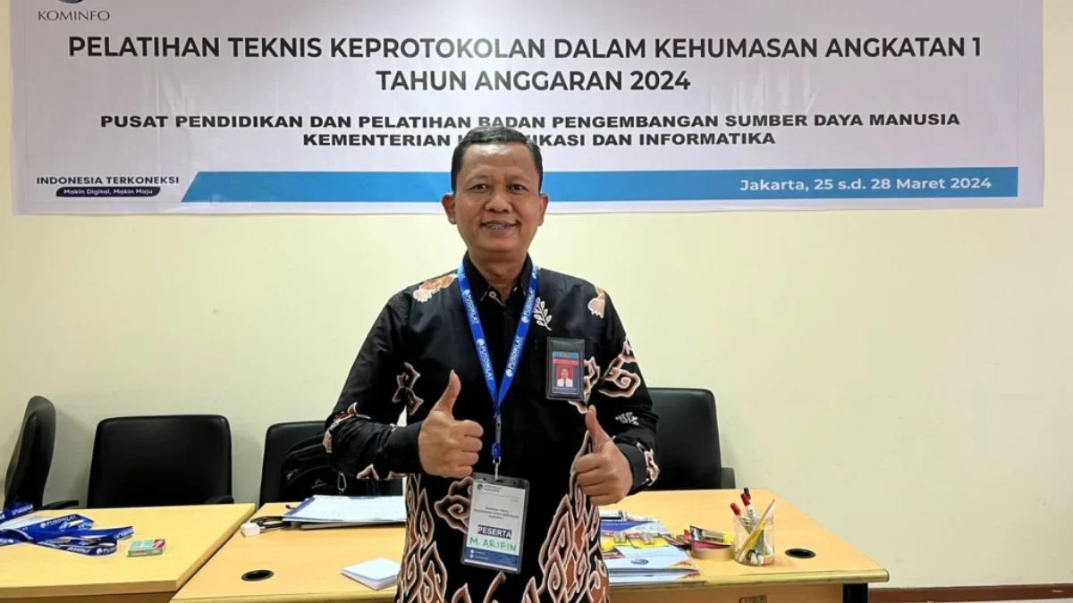 Pranata Humas Ahli Muda IAIN Cirebon Ikuti Pelatihan Keprotokolan dan Humas di Jakarta