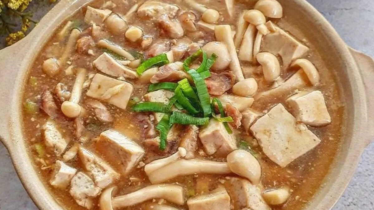 Resep Sup Tofu dan jamur Berkuah Gurih: Hangat, Lezat, dan Kaya Nutrisi