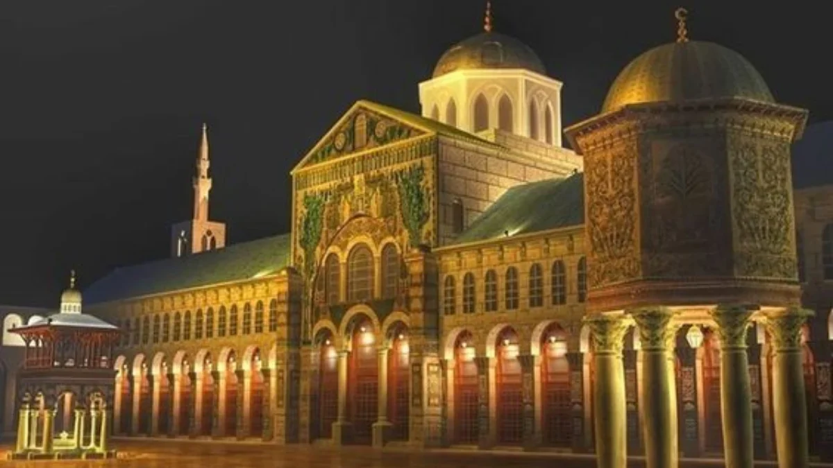 Masjid Umayyah: Kemegahan Arsitekturnya Bikin Pengunjung Terpesona!